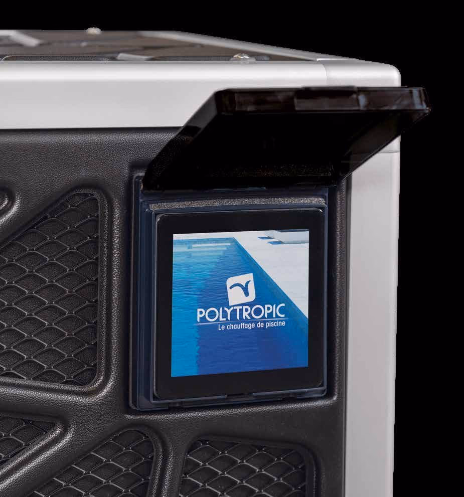 Écran de commande d’une pompe à chaleur Polytropic Master Inverter