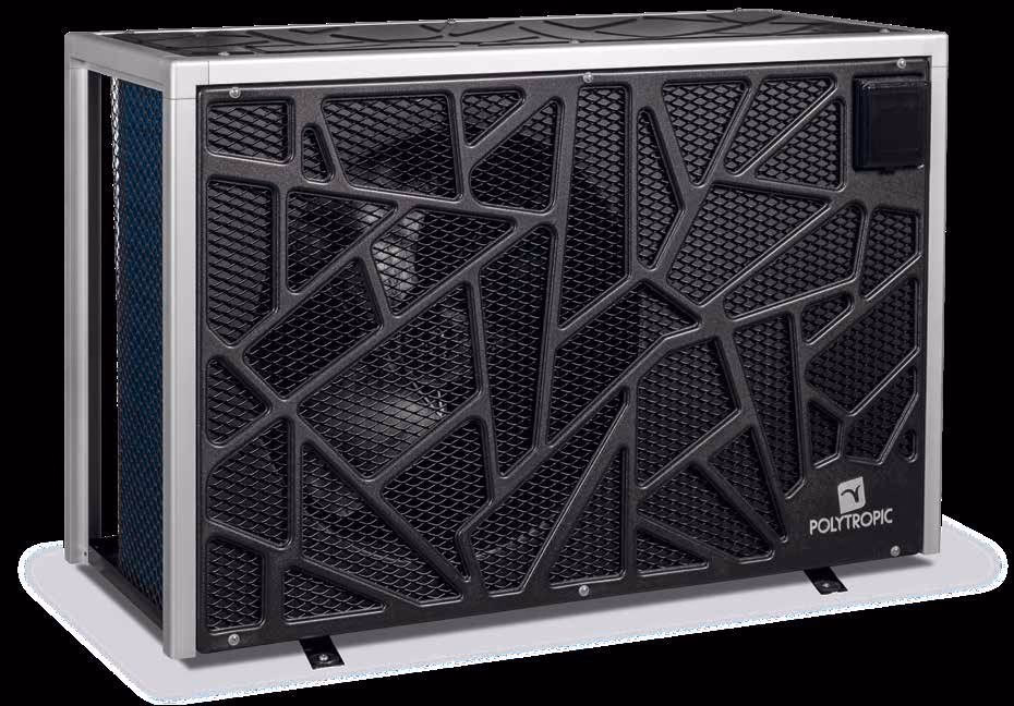 Pompe à chaleur Polytropic Master Inverter, façade graphique