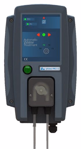 Régulateur de pH CCEI Phileo Pro, coffret sombre avec pompe doseuse