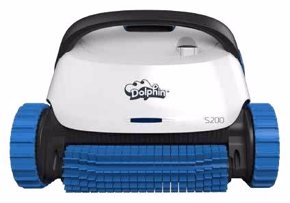 Robot de piscine Dolphin S 200 vu de trois quarts