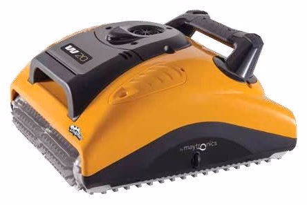 Robot de piscine collective Dolphin Wave 20, carrosserie orange