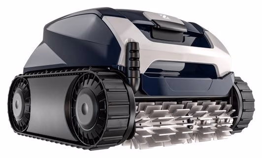 Robot de piscine Zodiac Voyager RE 4100, châssis gris et bleu